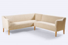 corner sectional sofa danish scandinavian wool design 1950