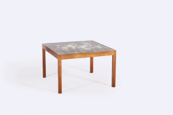 table basse palissandre scandinave vintage danois 1960 1950