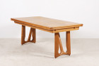 guillerme chambron votre maison oak dining table 1950 1960