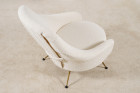 fauteuil martingale zanuso arflex design vintage laiton 1950