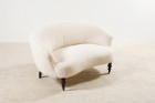 19th sofa curved napoleon wool white 1800 1880 antique deco