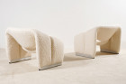 pierre paulin groovy f598 laine fauteuil artifort 1970