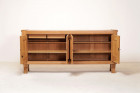 guillerme chambron buffet oak sideboard maison design 1960