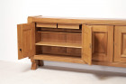 guillerme chambron enfilade buffet chêne maison design 1960