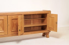 07guillerme chambron buffet oak sideboard maison design 1960