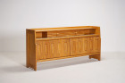 guillerme chambron enfilade chêne buffet france design 1960