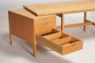 borge mogensen lauritsen oak desk vintage danish design 1950