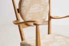 fauteuil danois scandinave design hêtre fritz hansen 1940