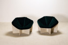 paulin artifort spider f678 chair lounge french velvet 1960